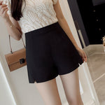 Popular S-5XL Solid Women Shorts High Waits Zipper Fly All-match Outwear Sexy Female Leisure Bottom Korean Style Young Lady Chic