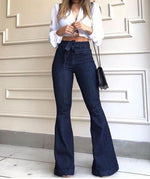 High waisted, buttocks up, flared pants, wide leg pants, jeans for women