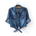 The Karl Classic Denim Canvas Collar Shirt