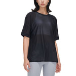 NCLAGEN Women Short Sleeve Sports T-shirt Mesh Breathable Quick Drying Summer Loose Leisure Fitness Top GYM Running Yoga Blouse