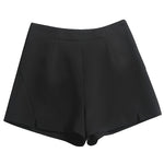 Popular S-5XL Solid Women Shorts High Waits Zipper Fly All-match Outwear Sexy Female Leisure Bottom Korean Style Young Lady Chic