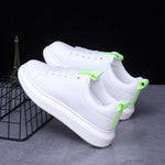 New Fashion Unisex Top Quality Black White Green Sneakers Breathable Women Men Skateboarding Shoes Size 35-44