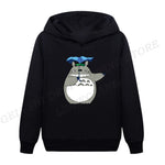Studio Ghibli Totoro Hoodie Men Women Fashion Hoodies Kids Hip Hop Hoodie Japanese Anime Sweatshirt Women Tracksuit Boy Coats