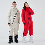2023 Winter New One-Piece Ski Suit Women Men Outdoor Sport Snowboard Jacket Jumpsuits windproof Waterproof Ski Set Warm Clothing