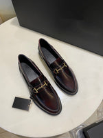 Jenny&Dave  Flat Women  Vintage Fashion Elegant Buckle Genuine Leather Solid Slip-On Loafers Women Shoes Woman Flat Shoes