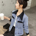 Obsidian Street Style Denim Jacket