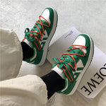 2023 Lover's Ulzzang Retro Color Canvas Shoes Girl Boy Skateborad Shoes Lace Up Low 36-44 Unisex Woman Man Shoes