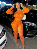 Kliou Knitted Pencil Jumpsuit Girl Midnight Outfit Sexy Hollow Out All in One Overall Monos Mujer Party One Piece Hot Attirewear