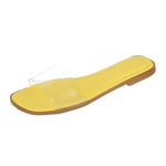 Summer Slipper Women Shoes Ladies Transparent Slides Sandals Womens Shoes New Fashion Design Beach Flat Shoes Female Slippers