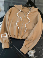 2023 Winter Skirt Set Women Fashion Solid Sweatshirt Hoodies and Skirt Two Piece Set Thick Long Sleeve Korean Casual Outfits
