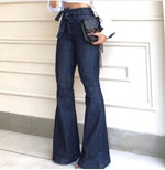 High waisted, buttocks up, flared pants, wide leg pants, jeans for women