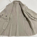 Winter Wool Coat Women Jacket Veste Femme Trench Ladies Woolen Long Coats Casual Blends Outerwear Woman Clothes Casaco Feminino