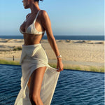 Maldives Temptation Crochet Maxi Dress