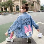 Disney Donald Duck Women Winter Cartoon Jacket Women  Female Outerwear Jeans Coat Thickening Cotton Winter Parkas Women Grils
