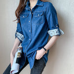 Kokoro Denim Collar Shirt