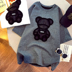 Harajuku Jacquard Bear Tee