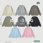 Heavy washing water plus fleece semi-turtleneck sweater