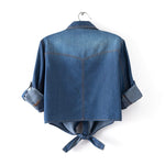 The Karl Classic Denim Canvas Collar Shirt