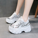 Women's Breathable Mesh Sports Sneakers Platform Non Slip Running Shoes for Women 2023 Spring Autumn Casual Chunky Shoes Woman