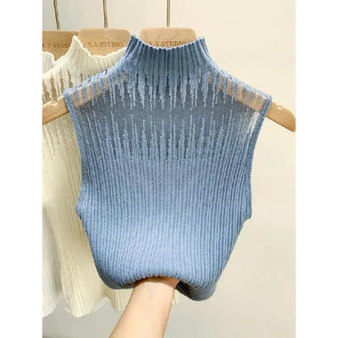 Runway Luxe Turtleneck Tube Top