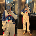 Casual Sports Suits Women Fashion Stand Collar Pullovers Sweatshirt And Trousers 2 Piece Sets Womens Sweatpants Set Spring 2023