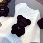 Harajuku Jacquard Bear Tee
