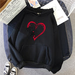 Oversized Letter Print New Hooded Sweatshirt Men Women's Spring Long-sleeved Lazy Style Loose Pullover Women Hoodie Harajuku Top