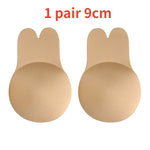 Backless Push Up Bras for Women Self Adhesive Strapless Invisible Bra Wireless Bralette Reusable Silicone Breast Lift Sticky Bra