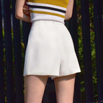 Popular S-5XL Solid Women Shorts High Waits Zipper Fly All-match Outwear Sexy Female Leisure Bottom Korean Style Young Lady Chic