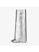 Women's New Designer Luxury Brand Women's Leather Boots Thick Soled High Heel Boots Knee High Boots Fashion Women's Boots