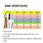 Women Pants Corduroy 2022 Autumn Winter Fashion Loose Full Length Trousers Solid Color Casual Female High Waist Wide Leg Pants