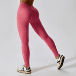 NCLAGEN Tights Hip Lifting Seamless Yoga Women's Elastic High Waist Fitness Outdoor Running Leggings Squat Proof Sports Pants
