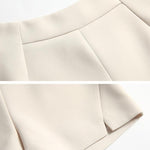 Popular S-5XL Solid Women Shorts High Waits Zipper Fly All-match Outwear Sexy Female Leisure Bottom Korean Style Young Lady Chic