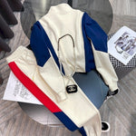 Casual Sports Suits Women Fashion Stand Collar Pullovers Sweatshirt And Trousers 2 Piece Sets Womens Sweatpants Set Spring 2023
