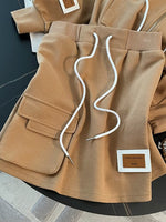 2023 Winter Skirt Set Women Fashion Solid Sweatshirt Hoodies and Skirt Two Piece Set Thick Long Sleeve Korean Casual Outfits