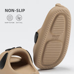 Cartoon Money Dog Outdoor Home Slippers Men Thick Soled Non Slip Slides Bathroom Indoor Summer Comfy Shoes Design Versatile