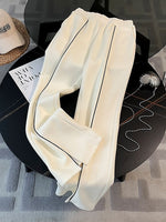 2023 Autumn Two Piece Set For Women Outfits Casual Streetwear Tracksuit Female Doll Collar Placket Sweatshirt Coat Trousers Suit
