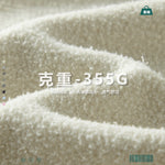 Heavy washing water plus fleece semi-turtleneck sweater