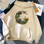 Studio Ghibli Totoro Hoodie Men Women Fashion Hoodies Kids Hip Hop Hoodie Japanese Anime Sweatshirt Women Tracksuit Boy Coats