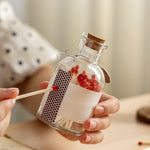 Matchstick Striker Sticker Circle Rectangle Adhesive Matches Skin Flame Paper Sheet DIY Scented Candle Accessories