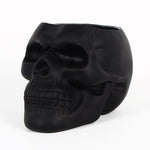 Skull Shaped Pen Pencil Holder Home Office Desk Makeup Supplies Office Organizer Accessory Prop