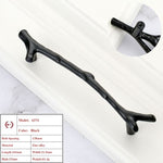 Vintage Tree Branch Furniture Handle Zinc Alloy Kitchen Cabinet Drawer Knob Wardrobe Cupboard Closet Door Pull Hardware Gold