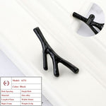 Vintage Tree Branch Furniture Handle Zinc Alloy Kitchen Cabinet Drawer Knob Wardrobe Cupboard Closet Door Pull Hardware Gold