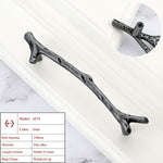 Vintage Tree Branch Furniture Handle Zinc Alloy Kitchen Cabinet Drawer Knob Wardrobe Cupboard Closet Door Pull Hardware Gold