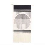 Wall Hanging Macrame Tapestry Home Decor Cotton Tassel Handmade Woven Bohemian geometric canvas Art background cloth tapestry