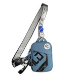 Women Chest Bag Sling Phone Bag Chest Pouch Casual Waist Bags Brand Pattern Fanny Pack Female Fashion Shoulder Bags Leisure